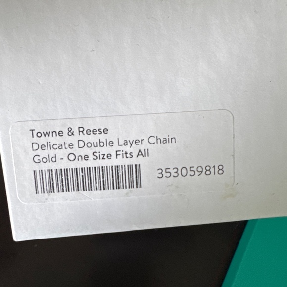 Towne & Reese Delicate Double Layer Chain - Picture 4 of 5